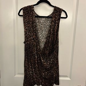 Lane Bryant Animal Print Tank